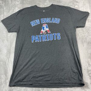 Fanatics New England Patriots Active Wear Short Sleeve Tee Shirt Men's XL